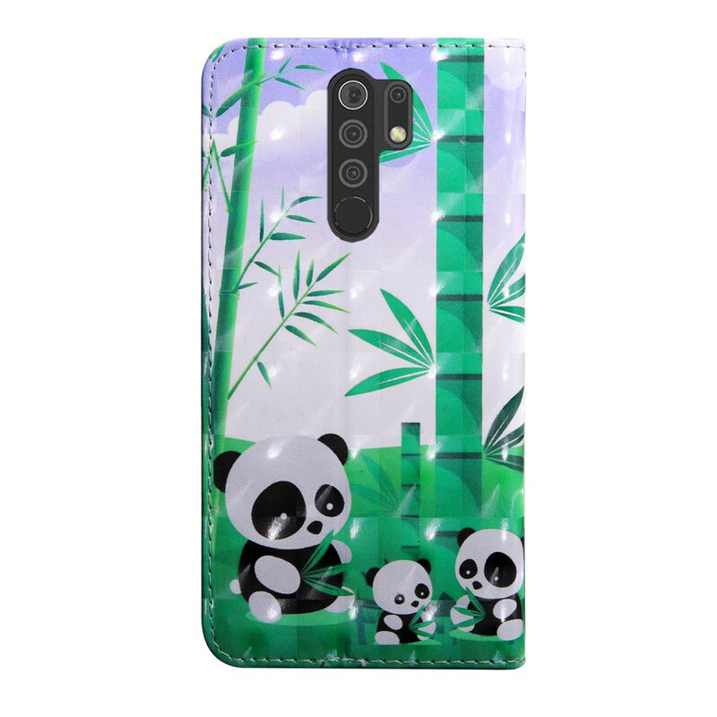 Xiaomi Redmi 9 Panda Family Case