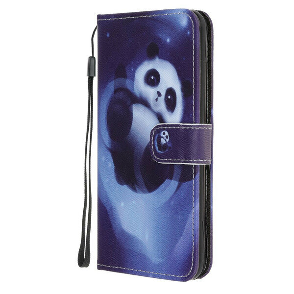 iPhone 12 Panda Space Lanyard Case