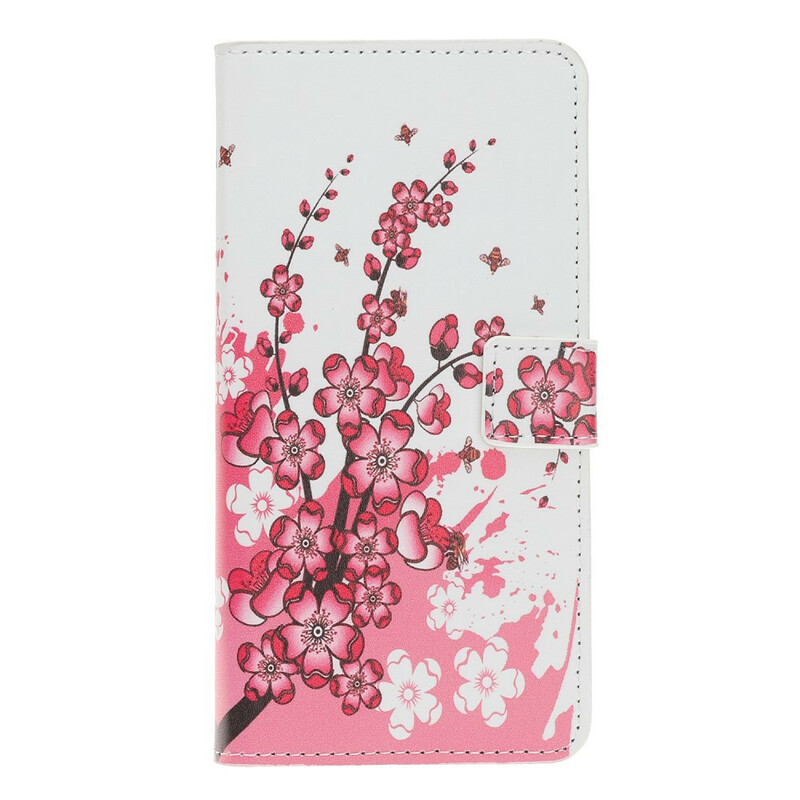 Kotelo iPhone 12 Trooppisia kukkia Kotelo iPhone 12 Trooppisia kukkia