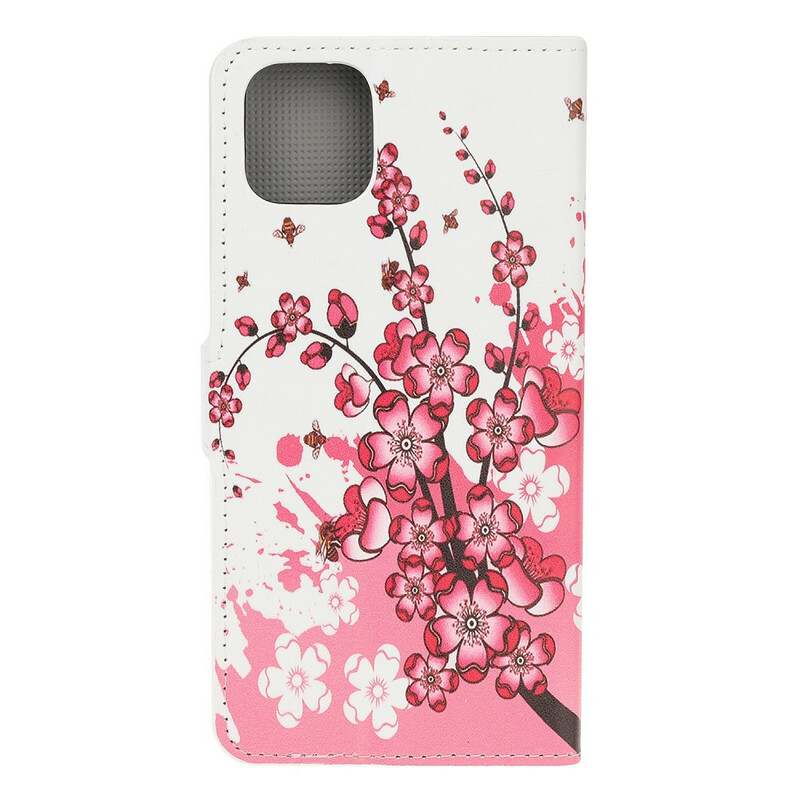 Kotelo iPhone 12 Trooppisia kukkia Kotelo iPhone 12 Trooppisia kukkia