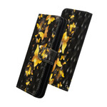 Kotelo iPhone 12 Keltaiset perhoset