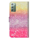 Samsung Galaxy Note 20 Glitter Cover Magentas