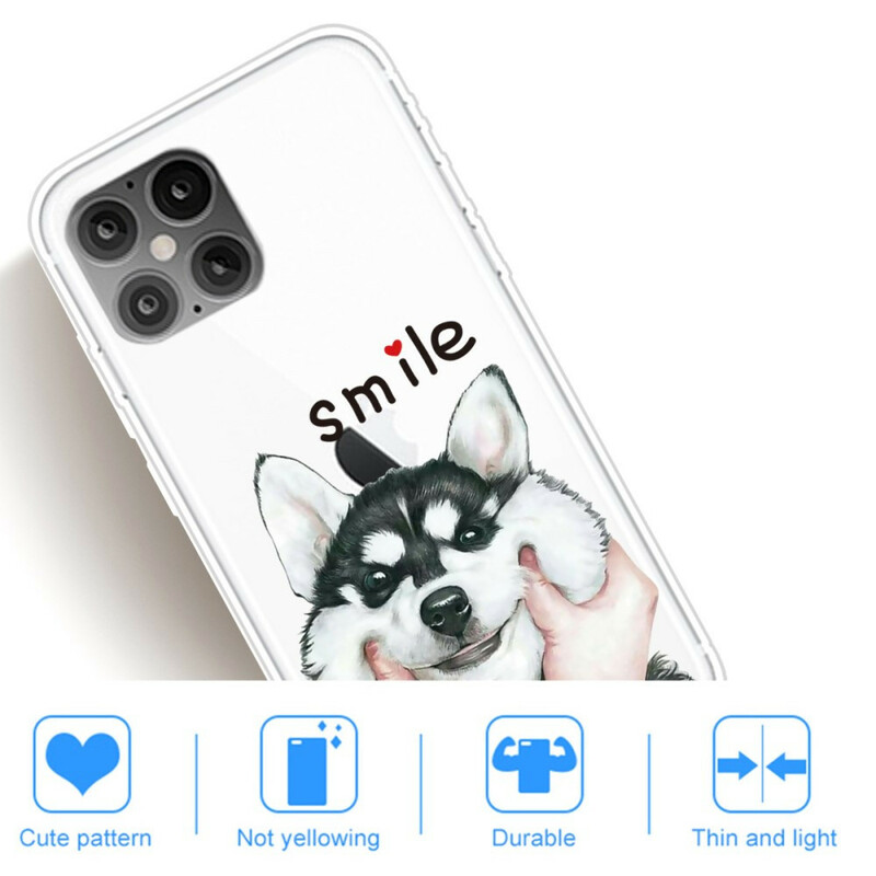 iPhone 12 Hymyile koira kotelo