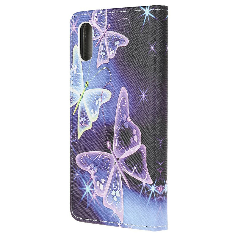 Xiaomi Redmi 9A Neon Perhonen Kotelo