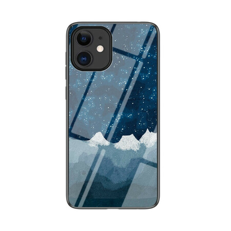 Kotelo iPhone 12 karkaistu lasi Starry Sky