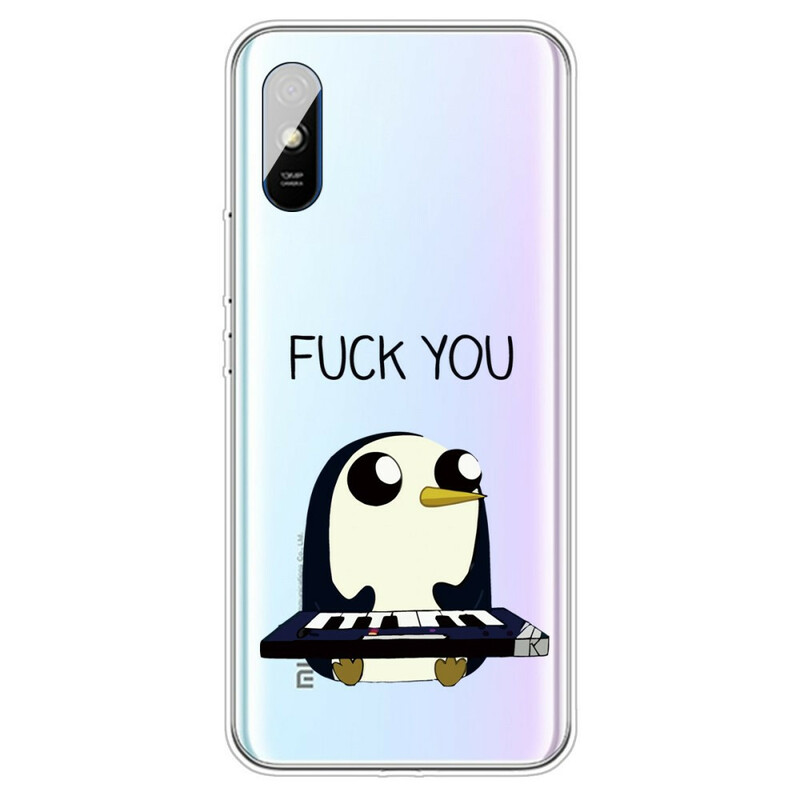 Xiaomi Redmi 9A Case Pingviini Haista vittu!