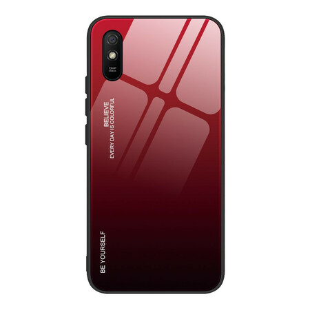 Xiaomi Redmi 9A karkaistu lasi Case Ole oma itsesi