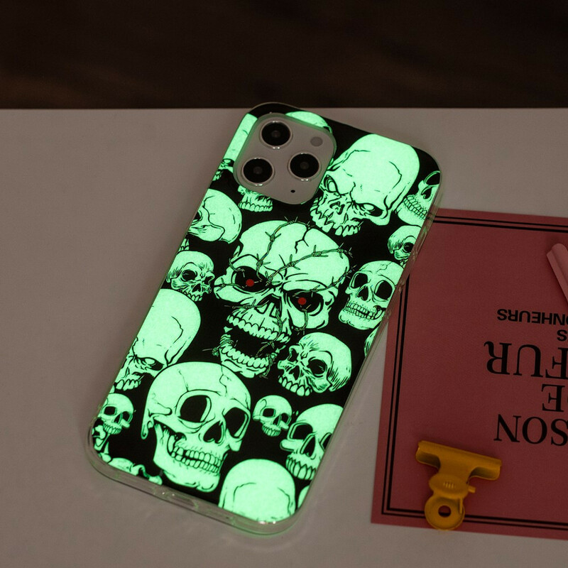 iPhone 12 Pro Max Caution Skulls Fluoresoiva asia