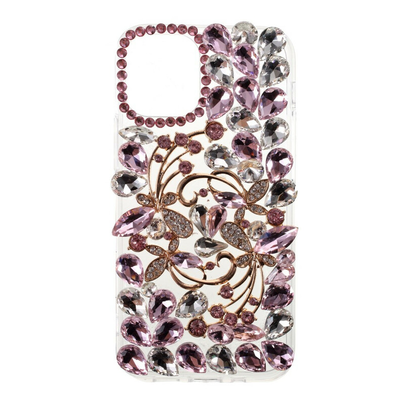 iPhone 12 Pro Max silikoni ja Strass Case