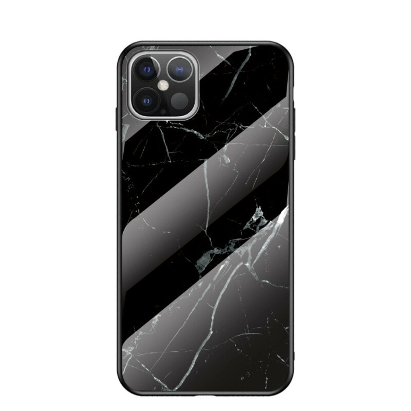 iPhone 12 Pro Max kotelo Marble värit karkaistu lasi