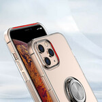 iPhone 12 Pro Max kirkas kotelo, jossa on rengastuki