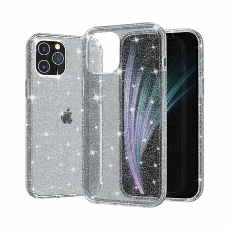 iPhone 12 Pro Max kirkas glitter kotelo
