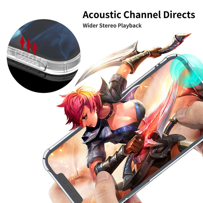 iPhone 12 Pro Max kirkas kotelo LEEU Design