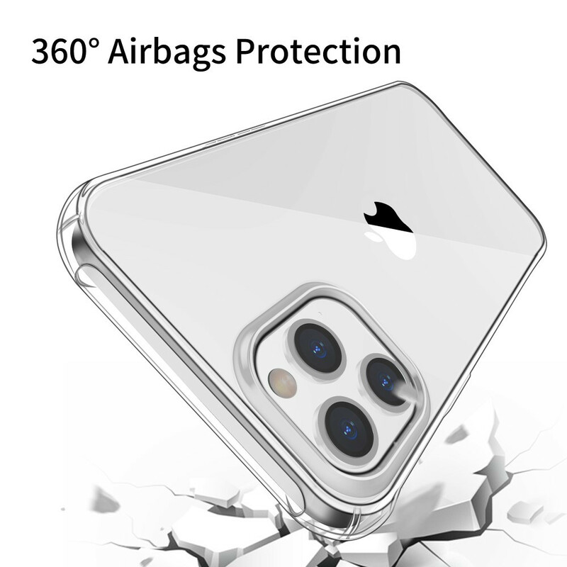 iPhone 12 Pro Max kirkas kotelo LEEU Design