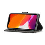 Suojus iPhone 12 Pro Max LC.IMEEKE Nahka vaikutus