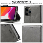 Suojus iPhone 12 Pro Max LC.IMEEKE Nahka vaikutus