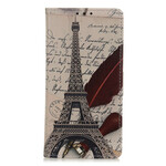Kotelo iPhone 12 Max / 12 Pro Eiffel-torni Runoilijalta