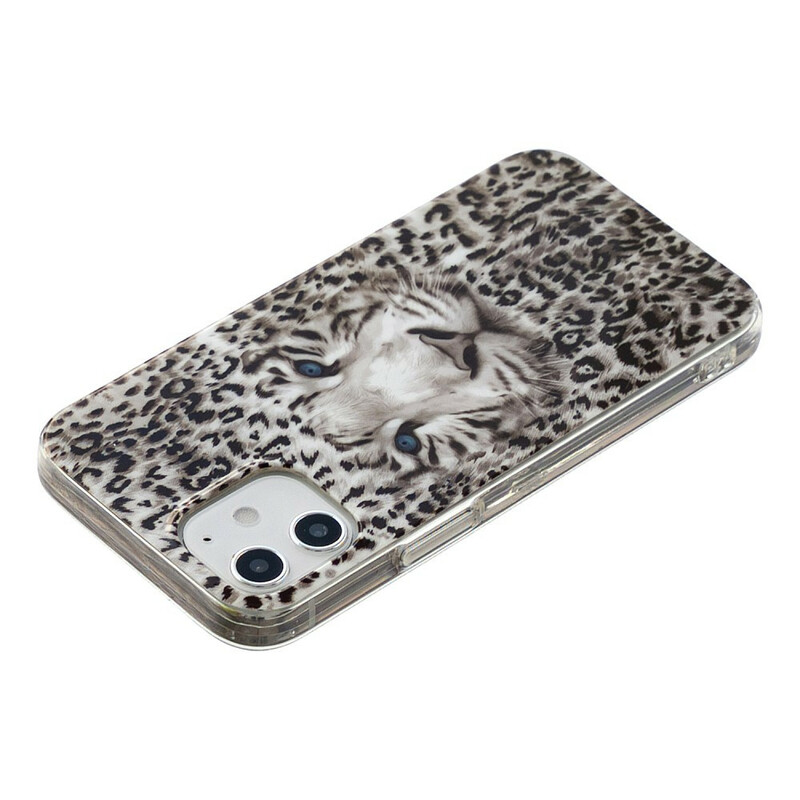iPhone 12 Max / 12 Pro Leopard Fluoresoiva kotelo