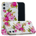 iPhone 12 Max / 12 Pro Kotelo Liberty Flowers Fluororesoiva