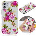 iPhone 12 Max / 12 Pro Kotelo Liberty Flowers Fluororesoiva