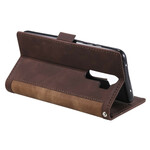 Xaiomi Redmi 9 Kaksivärinen keinonahka tapauksessa vahvistettu ääriviivat Xaiomi Redmi 9 Kaksivärinen keinonahka tapauksessa vahvistettu ääriviivat