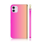 Kansi iPhone 12 Max / 12 Pro -puhelimelle Keinonahkainen peilikuori