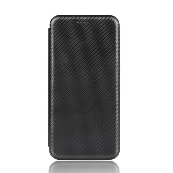 Flip Cover Xiaomi Redmi 9 silikoni Carbon värillinen