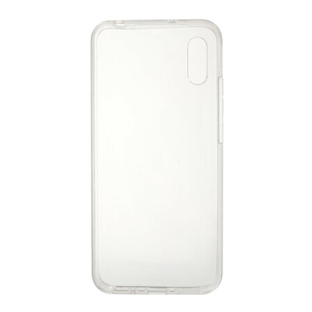 Xiaomi Redmi 9A Clear Case edessä ja takana