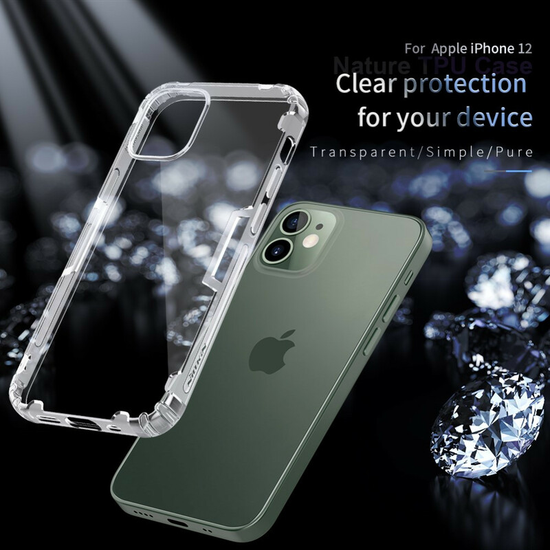 Kotelo iPhone 12 Nillkin Tansparente Luonto Kotelo iPhone 12 Nillkin Tansparente Luonto
