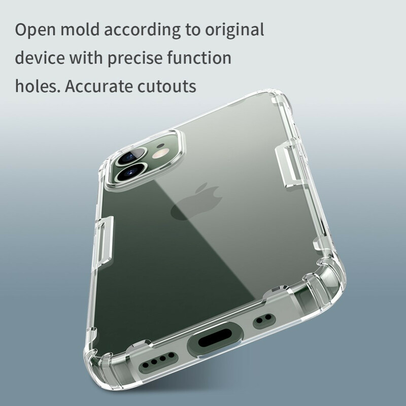 Kotelo iPhone 12 Nillkin Tansparente Luonto Kotelo iPhone 12 Nillkin Tansparente Luonto