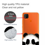 Xiaomi Redmi 9C läpinäkyvä Panda Case