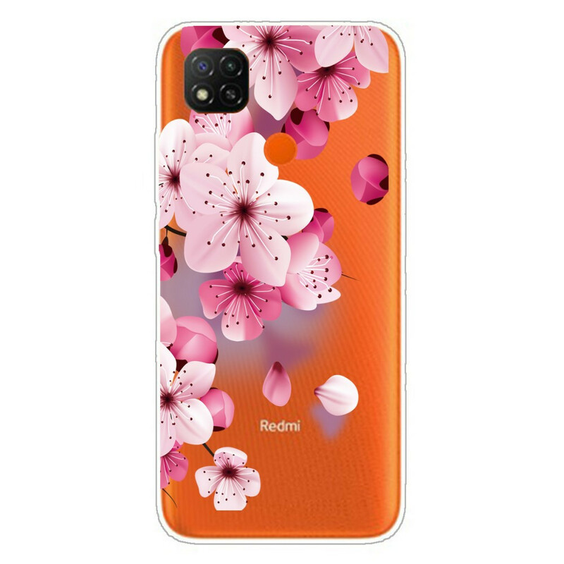 Xiaomi Redmi 9C Floral Premium kotelo