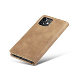 Flip Cover iPhone 12 CASEME keinonahkainen suojus