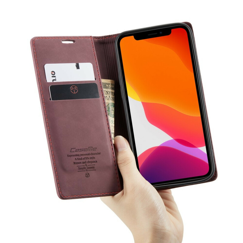 Flip Cover iPhone 12 Pro Max CASEME keinonahkainen suojus