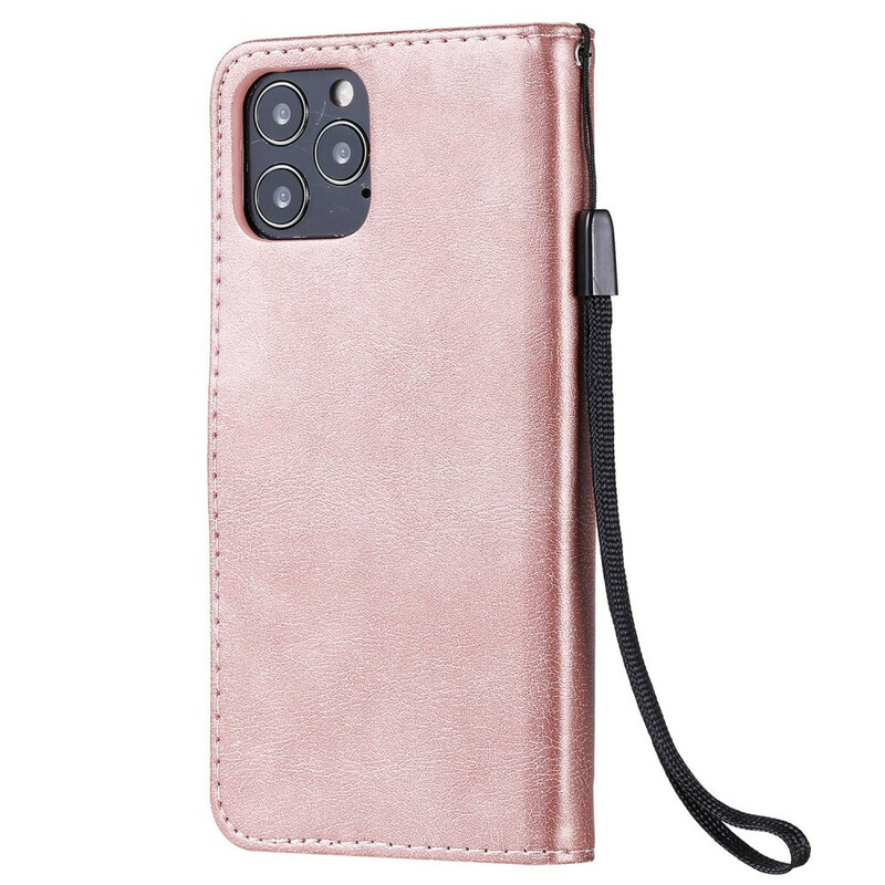 Kotelo iPhone 12 Max / 12 Pro yksivärinen sarja hihnalla varustettuna Kotelo iPhone 12 Max / 12 Pro yksivärinen sarja hihnalla varustettuna