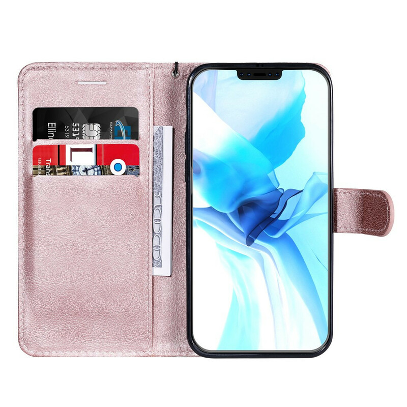 Kotelo iPhone 12 Max / 12 Pro yksivärinen sarja hihnalla varustettuna Kotelo iPhone 12 Max / 12 Pro yksivärinen sarja hihnalla varustettuna