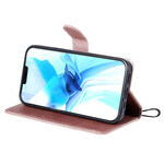 Kotelo iPhone 12 Max / 12 Pro yksivärinen sarja hihnalla varustettuna Kotelo iPhone 12 Max / 12 Pro yksivärinen sarja hihnalla varustettuna