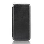 Flip Cover iPhone 12 Max / 12 Pro Carbon Fiber -suojus, hiilikuituinen