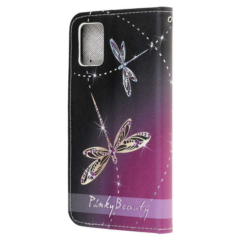 Kotelo Samsung Galaxy A31 Dragonfly hihna