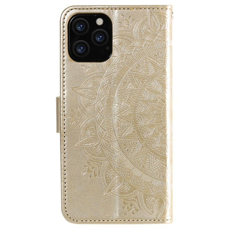 Housse iPhone 12 Max / 12 Pro Mandala Soleil