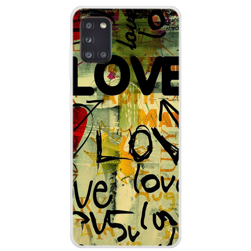 Samsung Galaxy A31 Rakkaus ja rakkaus Case