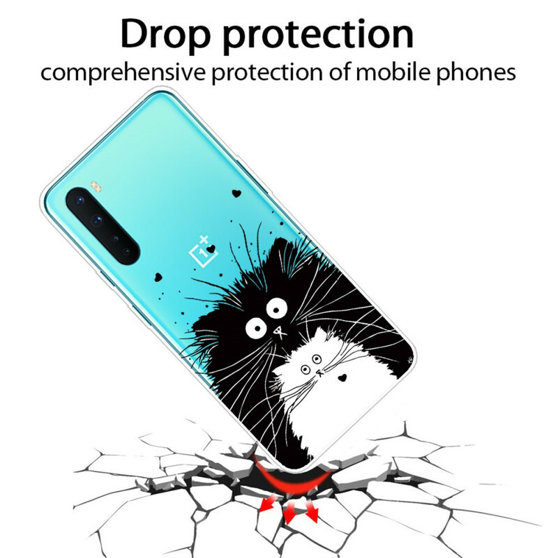 OnePlus North Case Katsokaa kissoja