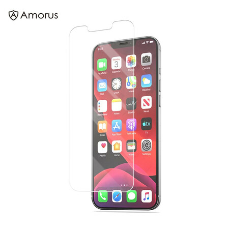 AMOROUS HD-karkaistu lasisuoja iPhone 12 Max / 12 Pro -puhelimelle