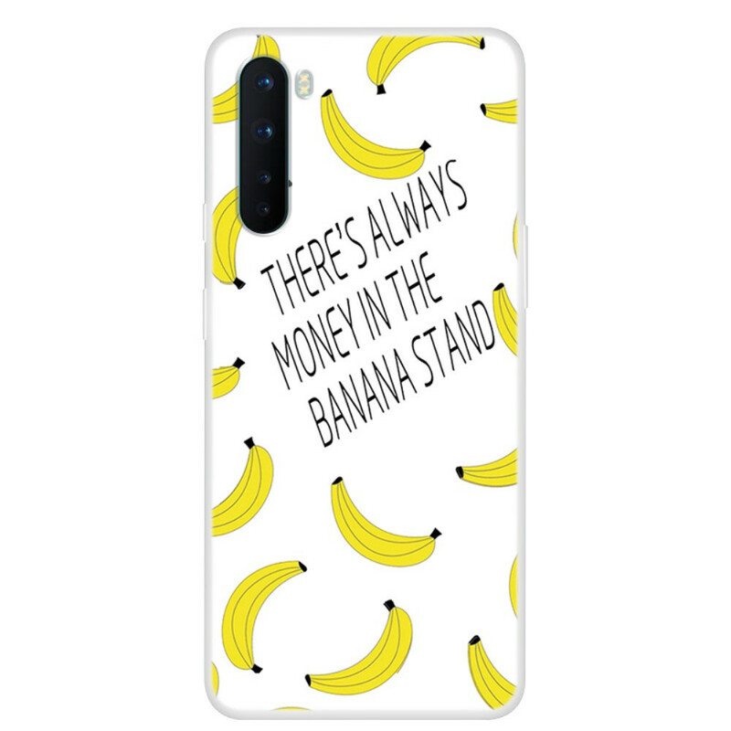 OnePlus Nord läpinäkyvä tapaus Banana Money