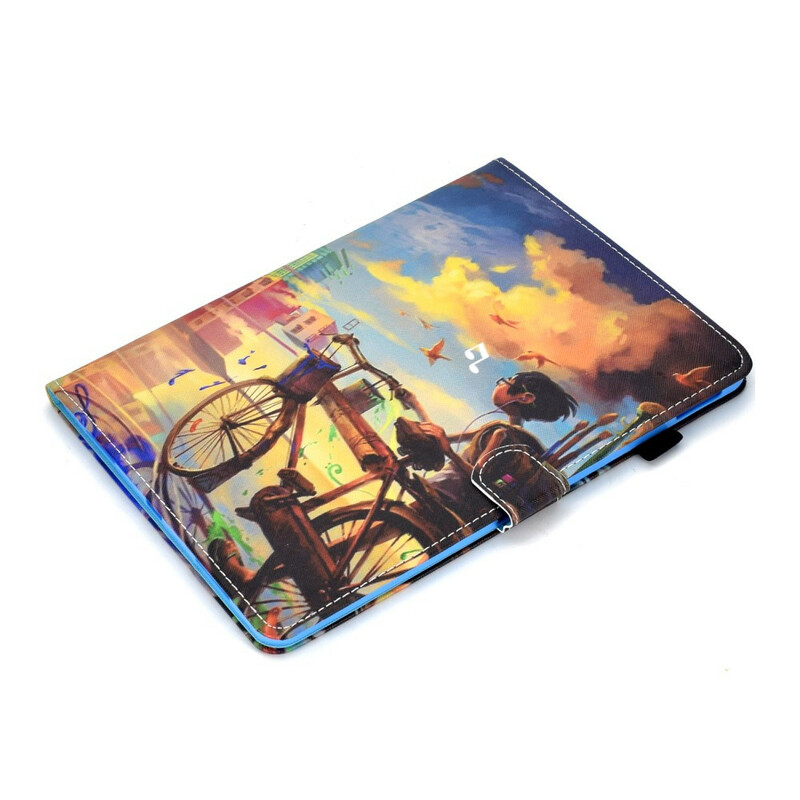 iPad Air 10.9" (2020) Kotelo Bike Art