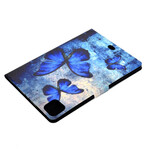 iPad Air sininen perhoset Case