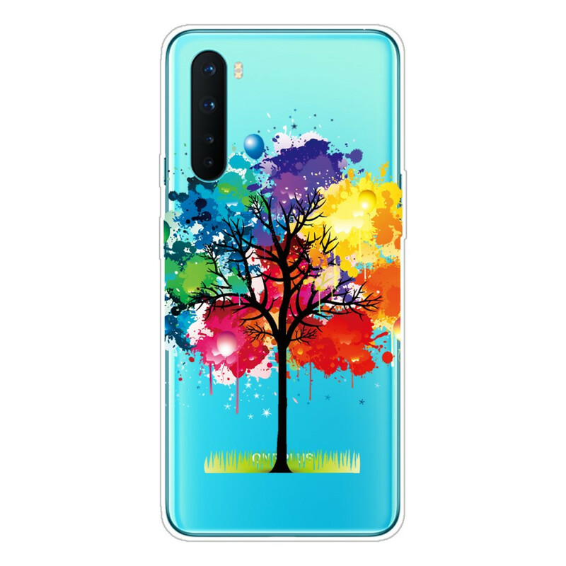 OnePlus North Kirkas akvarelli Tree Case