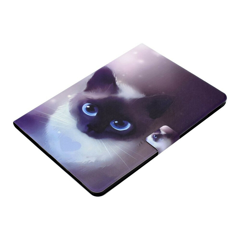 iPad Air 10.9" (2020) Sinisilmäinen kissa kotelo