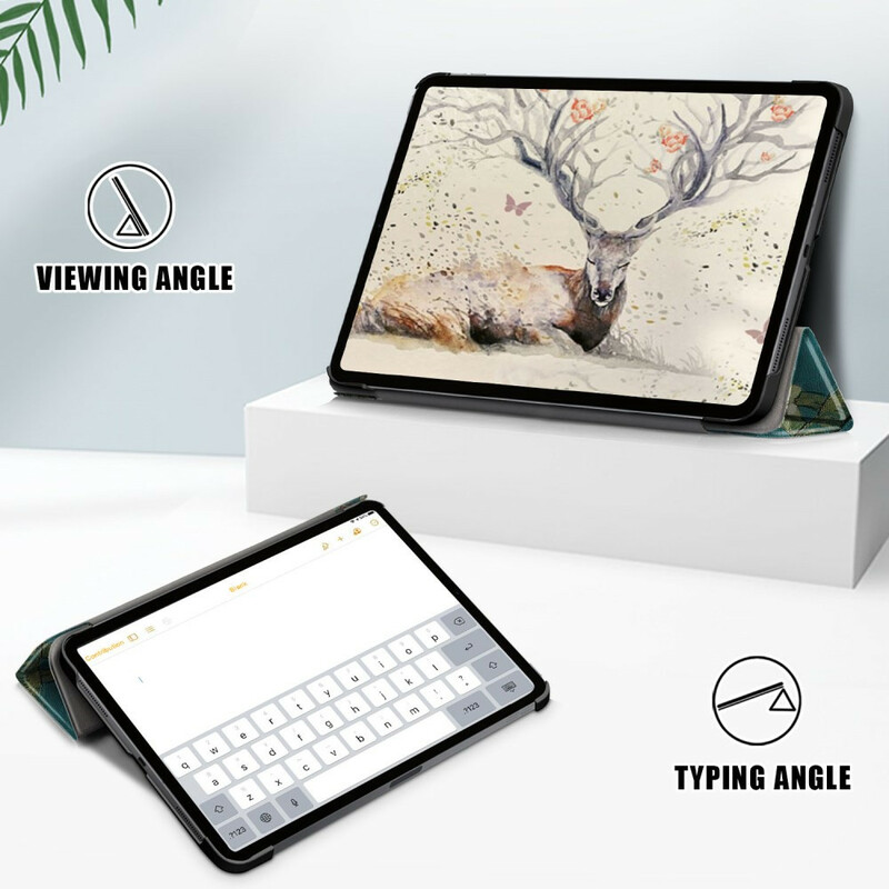 Smart Case iPad Air 10.9" (2020) Kukkakuvioiset oksat