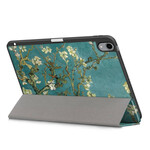 Smart Case iPad Air 10.9" (2020) Kukkakuvioiset oksat ja kynänpidin